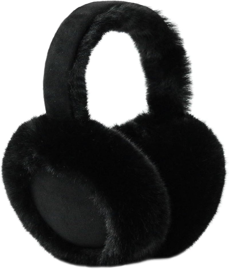 Kedofe Ear Muffs for Winter Women Foldable Fuzzy Cold Outdoor Earmuffs Soft Faux Furry Ear Warmers Covers - Image 3